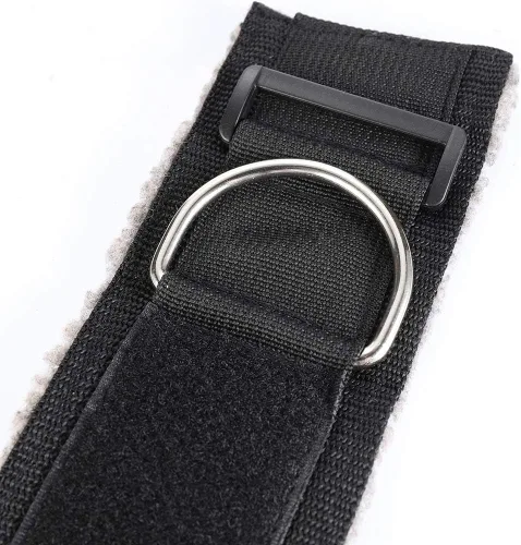 Vista 5 de Correas de tobillo para contraataques de máquina de cable, entrenamientos de glúteos, ejercicios de parte inferior del cuerpo, extensiones