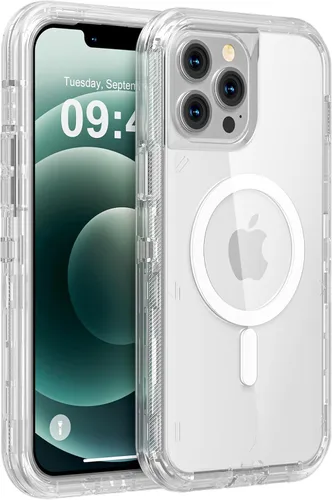 Vista 47 de Follaroma Funda para iPhone 11, Compatible con MagSafe, Fundas de Teléfono de Protección Resistente a Prueba de Golpes de Servicio Pesado