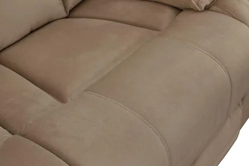 Vista 9 de Blackjack Furniture Elton - Juego de sofá y sofá biplaza de microfibra de 2 piezas con soporte lumbar, acolchado adicional y mecanismo de Beige