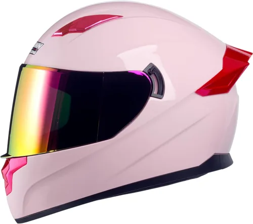 Vista 2 de Cascos de Motocicleta para Bicicleta de Calle de Cara Completa Casco de Motocicleta para Motocicleta para Adultos Cascos Aprobados por DOT, F-700