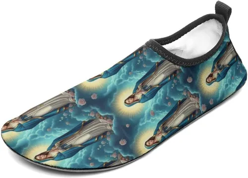 Vista 14 de Zapatos acuáticos descalzos para yoga, calcetines de secado rápido