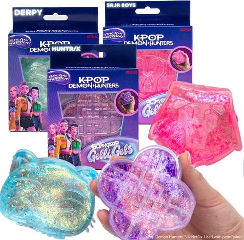 Vista 15 de Horizon Group USA Slimygloop Gelli Gels, Hello Kitty & Friends - Paquete