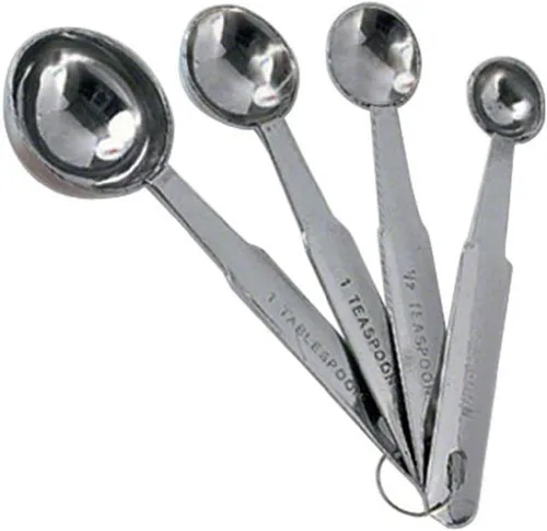 Vista 2 de American Metalcraft MSSR74 Measuring Cup Set, Stainless Steel, (Set of 4),Silver (Pack of 2)