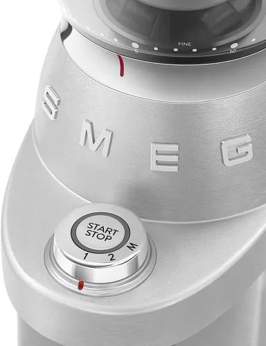 Vista 8 de SMEG Molinillo eléctrico de café expreso, acero inoxidable