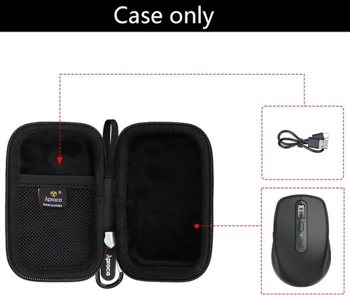 Vista 2 de Funda para ratón inalámbrico compacto Logitech MX Anywhere 3S / 3 / 2S / 2