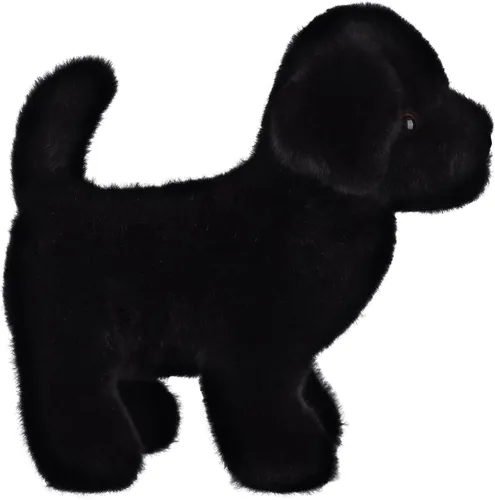 Vista 5 de Apricot Lamb Toys Plush Black Labrador Puppy Dog Soft Stuffed 9.1'' Negro