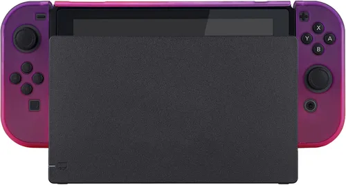 Vista 7 de eXtremeRate PlayVital - Cubierta trasera para consola Nintendo Switch, protector de control de mano rígido para Joycon, funda protectora acoplable