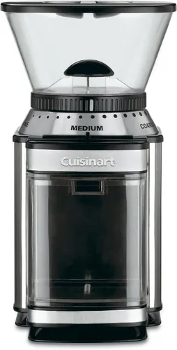 Vista 3 de Cuisinart DBM-8 Supreme Grind - Molinillo automático de fresas de acero inoxidable y cafetera DCC-3200P1 Perfectemp, 14 tazas Progammable con jarra