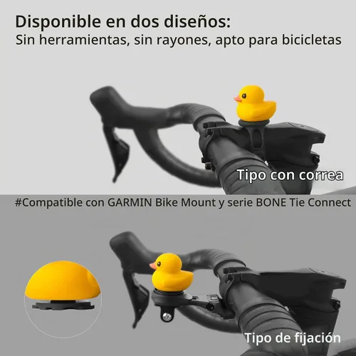 Vista 4 de BONE Character Bike Domestique, Cute Bicycle Handlebar Animal Decoration