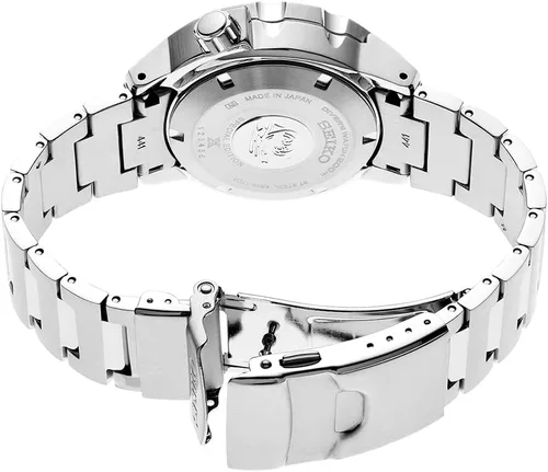 Vista 5 de Seiko Prospex SRPH75K1 Reloj automático con esfera azul de 656.2 ft para buceador, Azul, Buzo