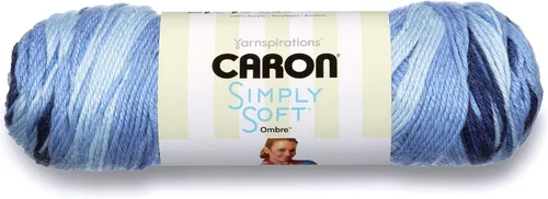 Vista 19 de Caron Simply Soft Party Lana de 3 Onzas, Rojo vivo brillante