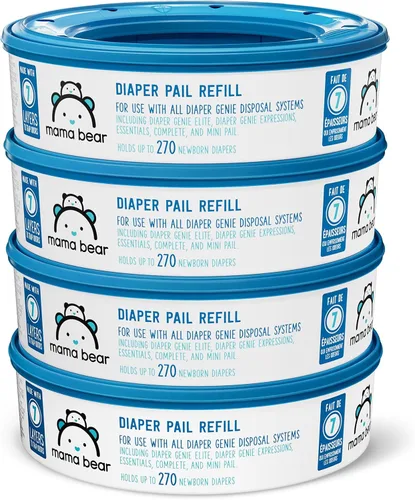 Vista 7 de Marca Amazon – Mama Bear – Recambios para cubos de pañales Genie, sin perfume, 270 unidades (paquete de 1)