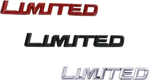 Vista 3 de 2 piezas de emblema 3D metálico limitado de cuatro ruedas, pegatina autoadhesiva con logotipo de emblema limitado, adecuado para: guardabarros