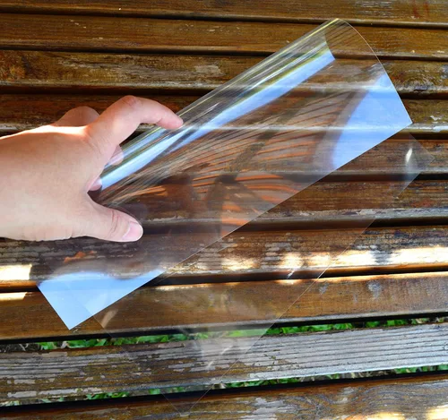 Vista 3 de Paquete de 15 plantillas en blanco de 4 mil 12 pulgadas por 12 pulgadas para vinilo Cricut, Silueta, material de plantilla de manualidades