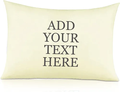 Vista 24 de Fundas de almohada personalizadas para niños pequeños de 13 x 18 pulgadas, funda de almohada de microfibra cepillada súper suave y acogedora
