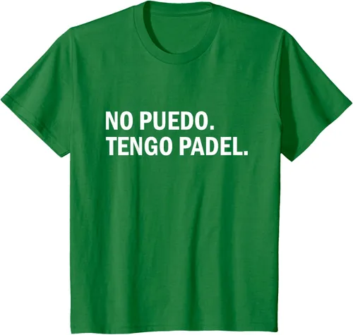 Vista 56 de Camiseta de jugador divertido No Puedo Tengo Padel Hobby