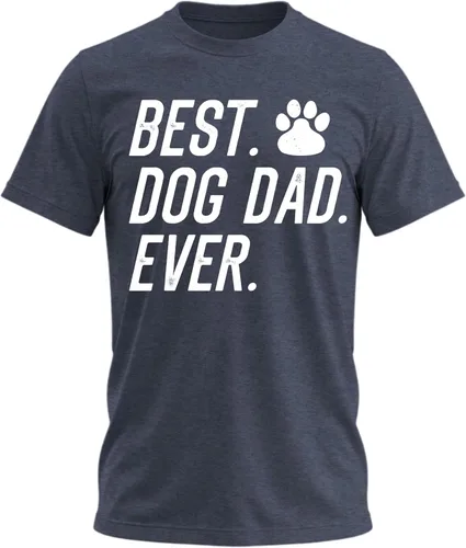 Vista 14 de My Dog Thinks I'm Cool - Camiseta divertida con diseño de perro y papá para Negro
