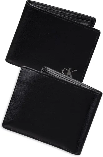 Vista 6 de Calvin Klein Cartera plegable minimalista RFID de cuero para hombre