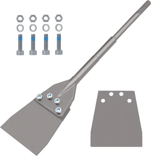 Vista 7 de TOOVEM - Kit de raspador de suelo SDS Plus de 4 pulgadas para martillos rotativos SDS-Plus
