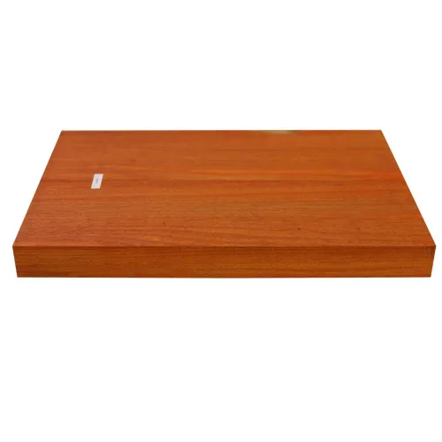 Vista 2 de Exotic Wood Zone África Padauk Guitarra Eléctrica/Bajo Musical Luthier Tonewood Cuerpo Blanks 21" x 14" x 2" - Sin pegar sin cepillar (2 piezas)