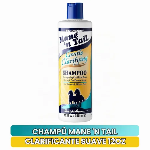 Vista 3 de Mane N Tail - Champú aclarante suave, 12 onzas
