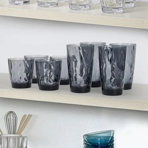 Vista 7 de Topsky Vasos de plástico reutilizables, a prueba de roturas, vasos de plástico irrompibles, vasos de vino acrílicos para bebidas en el hogar, picnic