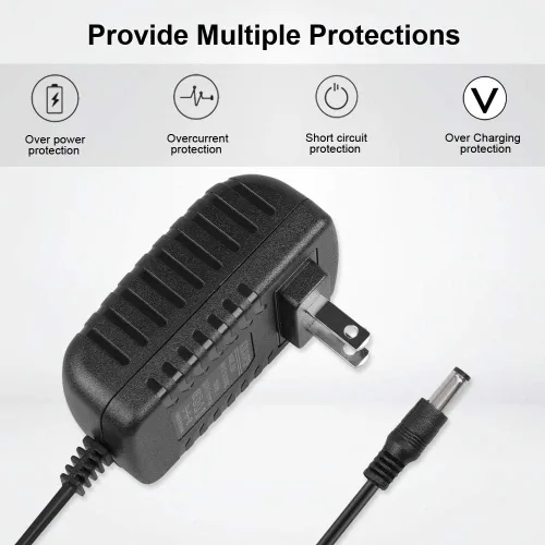 Vista 5 de DC 5V 2A 2000mA Fuente de alimentación Cargador Multi Tips Adaptador de CA de 10 W con 8 conectores de conmutación múltiples seleccionables