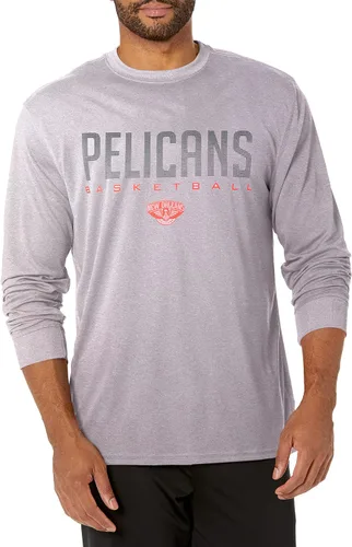 Vista 23 de Ultra Game Camiseta deportiva de manga larga oficial de la NBA para hombre, de secado rápido