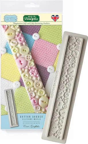Vista 45 de Molde de silicona Katy Sue Small Bells para decoración de pastel de Navidad y manualidades - Hace 3 tamaños diferentes de racimo de campanas