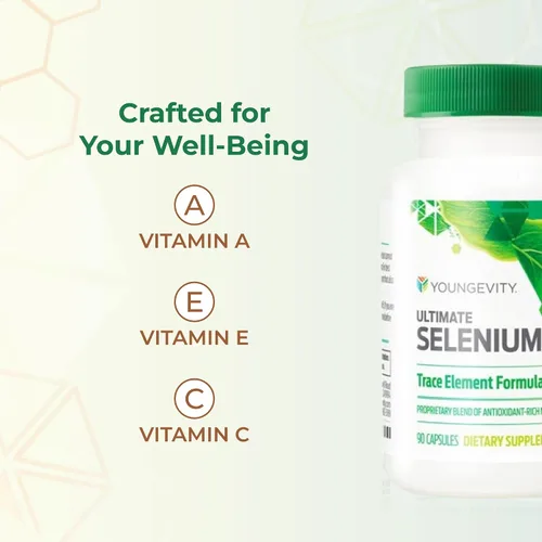 Vista 5 de Youngevity Ultimate Selenium Trace Element Formula - 90 cápsulas Selenio 100 MCG + otras vitaminas y minerales esenciales (paquete de 1)