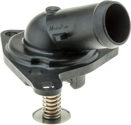Vista 8 de MotoRad Termostato refrigerante del motor/conjunto de salida de agua, acero inoxidable