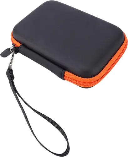 Vista 6 de Estuche rígido para resistente Mini, a prueba de golpes, funda rígida de EVA para unidad externa 1TB 2TB 4TB 5TB, bolsa de almacenamiento portátil