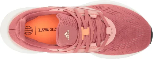 Vista 5 de adidas Tenis de correr Pureboost 22 para mujer, Nube BlancoPlata MetálicoCore Bla