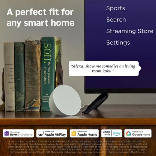 Vista 8 de Roku Smart TV 2026 – Serie Select de 43 pulgadas, 4K HDR TV – Roku TV con control remoto por voz – Televisión LED de pantalla plana con Wi-Fi