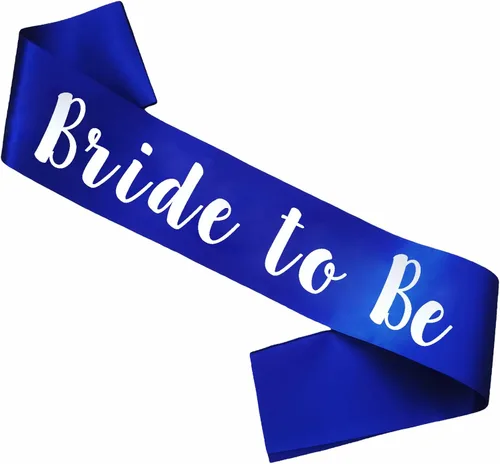 Vista 12 de Bandas de despedida de soltera, bandas de novio para despedida de soltera, despedida de soltera y fiesta de boda, Blanco