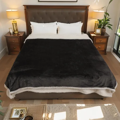 Vista 27 de LaffyLo Manta Eléctrica con Calefacción Tamaño Twin 62×84, Franela Transpirable y Lujosa, Regalo Suave y Cálido con Protección contra