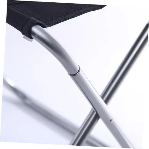 Vista 7 de Outdoor Folding Stool Portable for Camping Fishing and Picnics Lightweight Compact Design with Durable Canvas Surface for Outdoor Activities