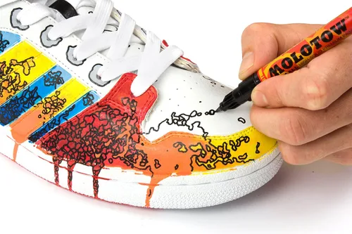 Vista 8 de MOLOTOW One4All - Marcador de pintura acrílica, 4 mm, burdeos, 1 unidad (227.204)