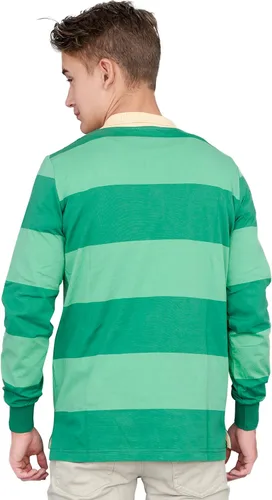 Vista 3 de Blue & Detective Striped Camiseta de manga larga para Halloween Cosplay Cosplay