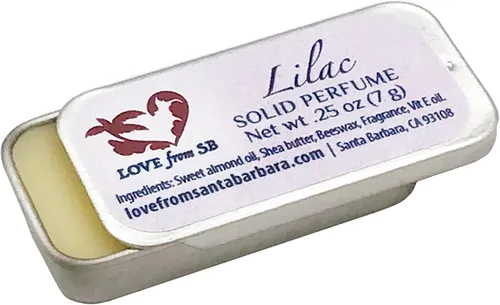 Vista 5 de Perfume sólido personal compacto Conveniente, cabe en tu bolso o bolsa de viaje Lujoso regalo de spa artesanal (afrodita ámbar)