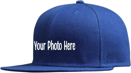 Vista 2 de Miujonvy Gorra de béisbol de diseño unisex Hip Hop con ala plana ajustable para papá