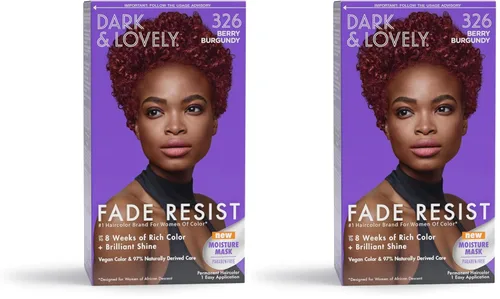 Vista 15 de SoftSheen-Carson Dark and Lovely Fade Resist - Tinte permanente y acondicionador para el cabello, de color intenso, cubre hasta el 100%