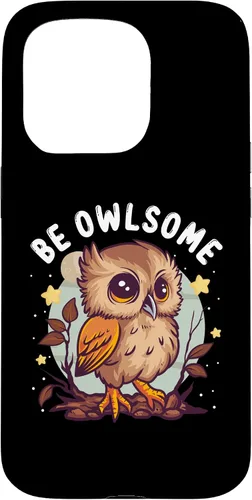 Vista 14 de Funda para iPhone 17 con diseño de humor de búho para los amantes de las aves nocturnas