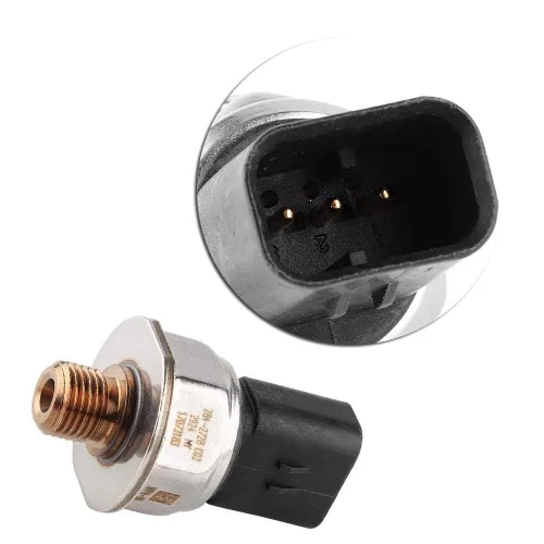 Vista 5 de Aramox Sensor de presión del carril de combustible, sensor de presión de coche apto para C13 C15 C16 OEM 284-2728 13145690