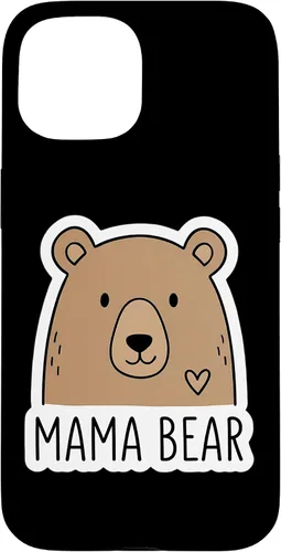 Vista 6 de Mama Bear Mother's Day Mom Momma Cute Quote Saying Parent Case for iPhone 17