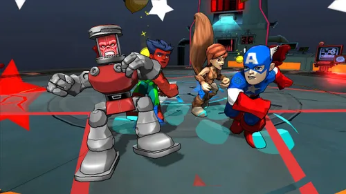 Vista 3 de uDraw Marvel Super Hero Squad Comic Combat - Nintendo Wii