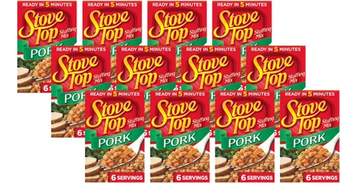 Vista 16 de Mezcla de relleno de pan de maíz Stove Top, caja de 6 oz
