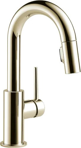 Vista 12 de Delta Grifo Trinsic Grifo de fregadero de cocina de un solo mango, 9959-AR-DST
