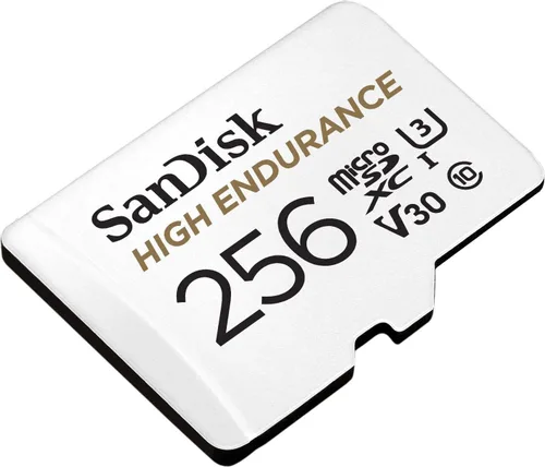 Vista 3 de SanDisk - Tarjeta MicroSDXC de video de alta resistencia de 256 GB para cámaras de tablero funciona con Garmin Mini 2, 47, 57, 67W Series