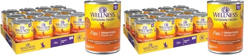 Vista 12 de Wellness Complete Health - Alimento húmedo en paté para gatos adultos, natural, rico en proteínas, sin granos, 12.5 onzas, paquete de 12
